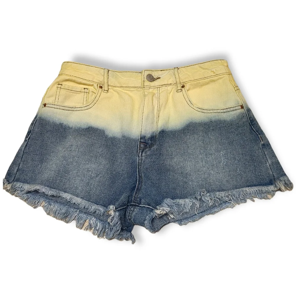 Pacsun High Rise Festival Denim Shorts